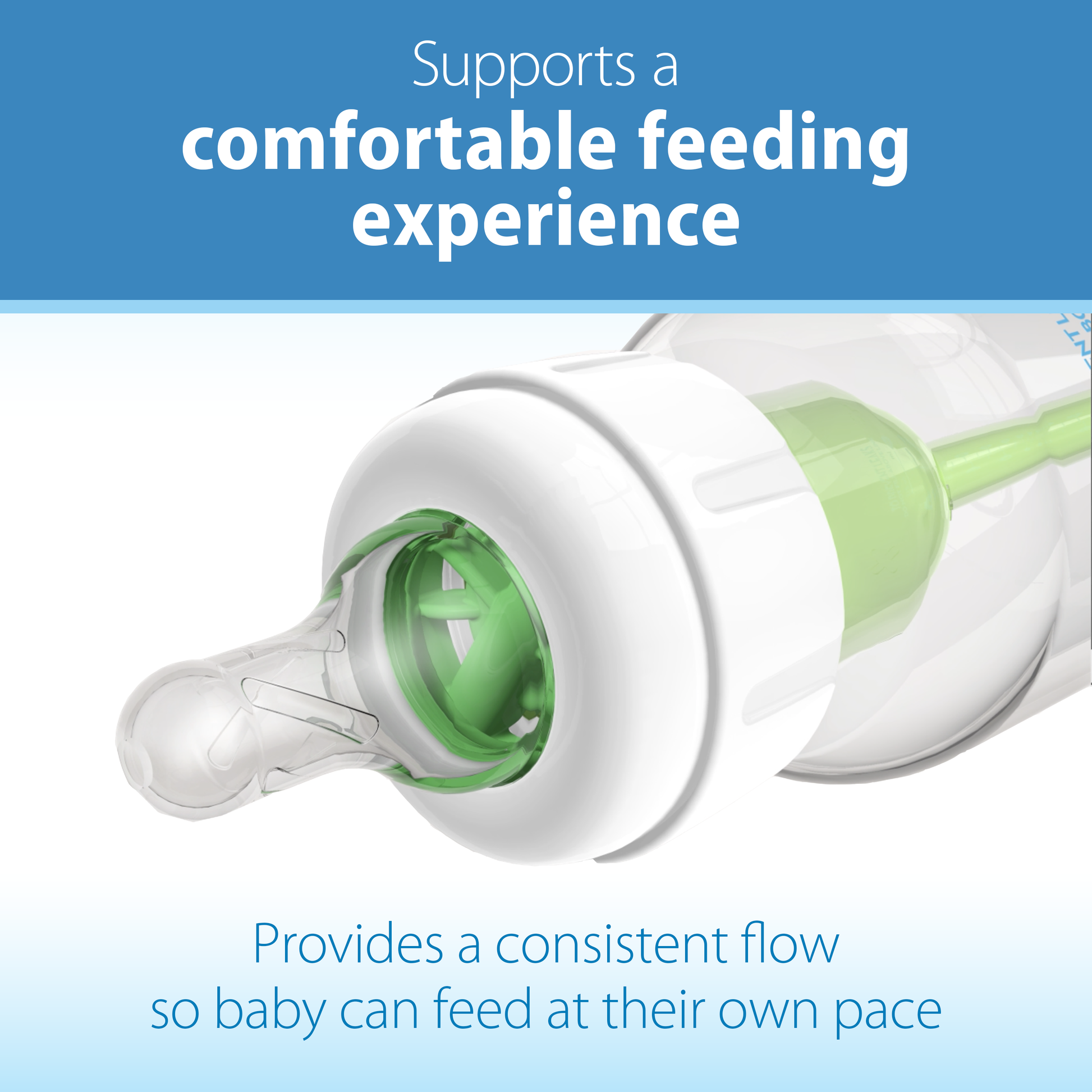 Dr. Brown's Natural Flow Narrow Baby Bottle Silicone Nipple, Level Preemie, 2-Pack